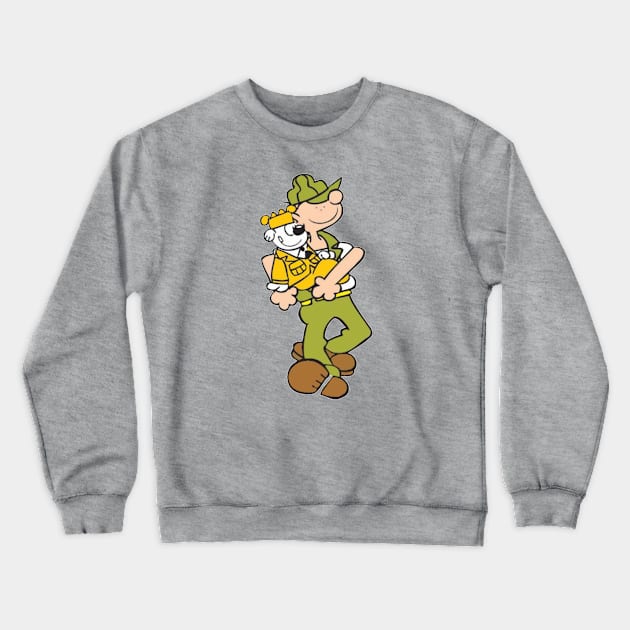 Army Friends Crewneck Sweatshirt by RGW Designs